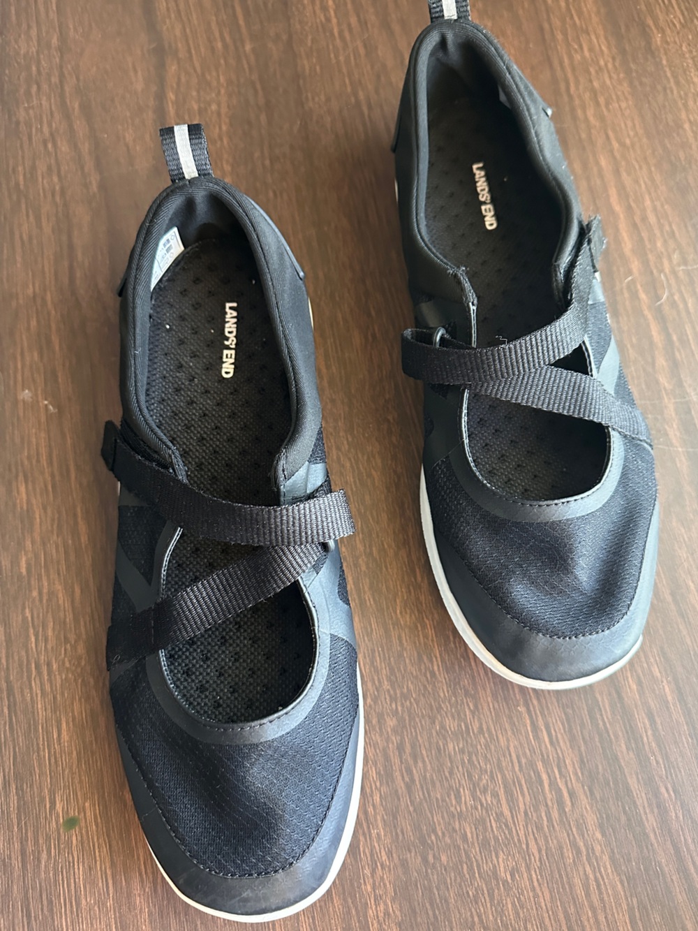 LANDS END Mary Jane Water Shoes | Women’s 8